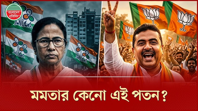 মমতার দুর্গে ধস: পশ্চিমবঙ্গ জয় করল বিজেপি