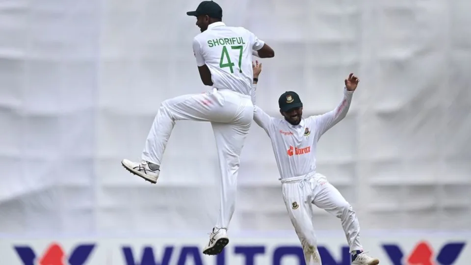 পাকিস্তানকে হারিয়ে টেস্ট র‌্যাঙ্কিংয়ে উন্নতি বাংলাদেশের