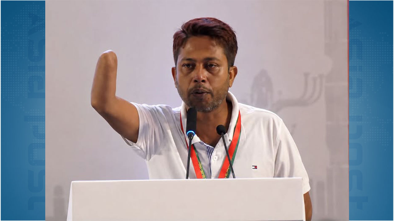 যুবলীগ নেতার বাড়িতে হামলা করতে গিয়ে হাত হারানো আল আমিন এখন ‘জুলাই যোদ্ধা’!